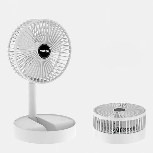 3 Speed Big size Rechargeable Mini Folding Telescopic Fan