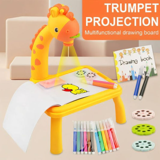Giraffe Small Size Art Drawing Board